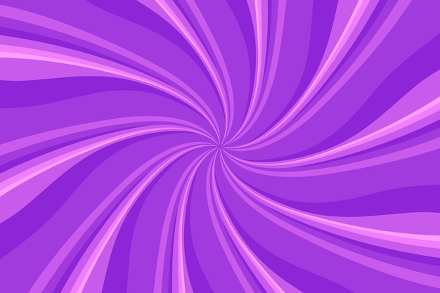 Fondo de remolino morado de diseño plano