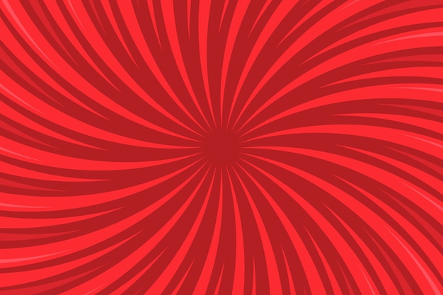 Vector gratuito fondo de remolino rojo plano