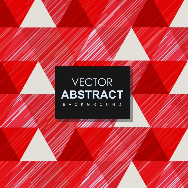 Vector gratuito fondo rojo abstracto del vector