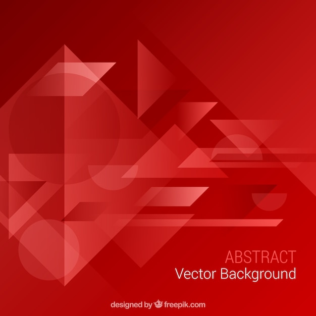 Fondo rojo abstracto
