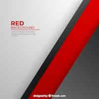 Vector gratuito fondo rojo con líneas elegantes