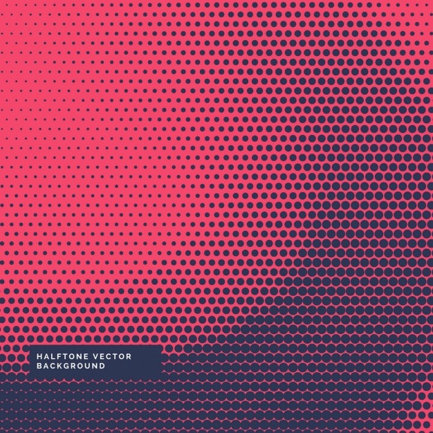 Fondo rojo y negro con puntos de semitono