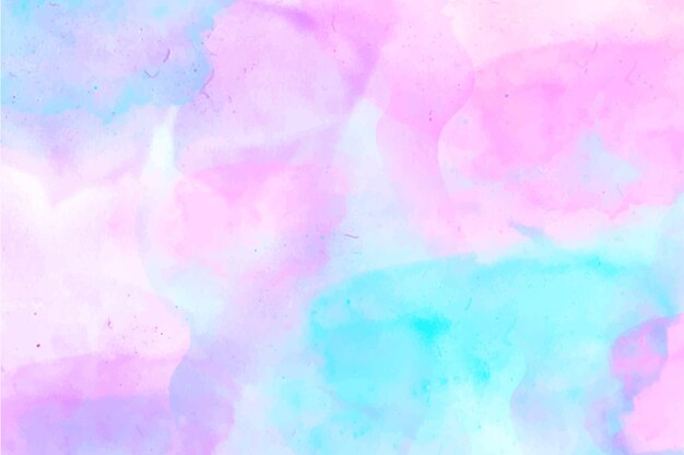 Fondo rosa y azul abstracto acuarela