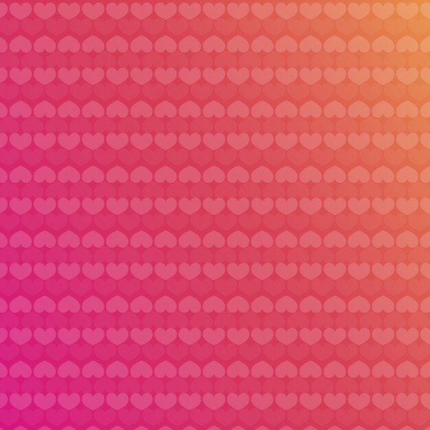 Fondo rosa con corazones pequeños