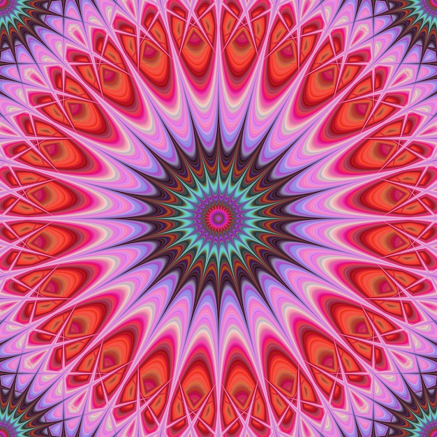 Fondo rosa de mandala