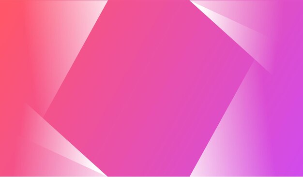 Un fondo rosa y morado con un diamante morado en el centro.