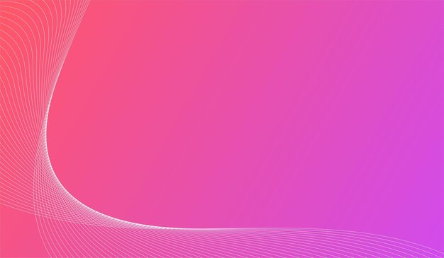 Un fondo rosa y morado con un diseño de ondas en el medio.