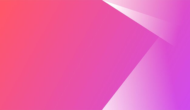 Un fondo rosa y morado con un triángulo blanco en el centro.