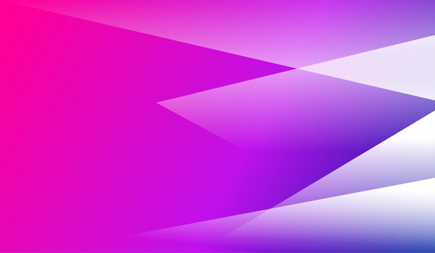 Un fondo rosa y morado con un triángulo blanco en el centro.