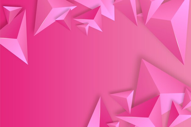 Fondo rosa triángulo