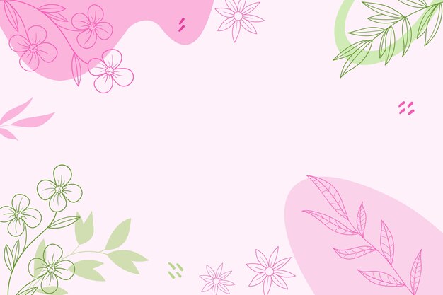 Fondo rosa y verde