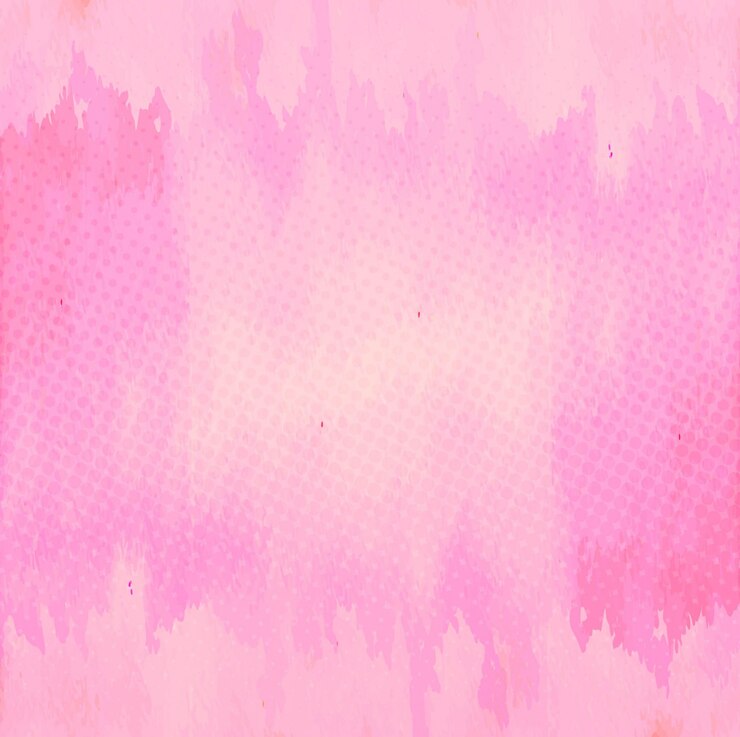 Vector gratuito fondo rosado de acuarela con puntos de medios tonos