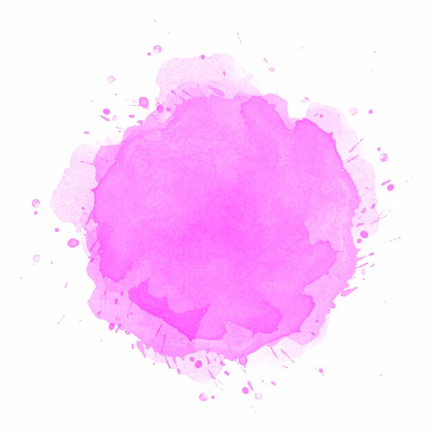 Fondo de salpicaduras de acuarela rosa abstracta