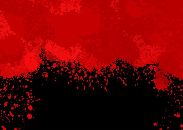 Fondo de salpicaduras de sangre ideal para halloween