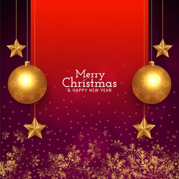 Fondo de saludo elegante abstracto feliz Navidad