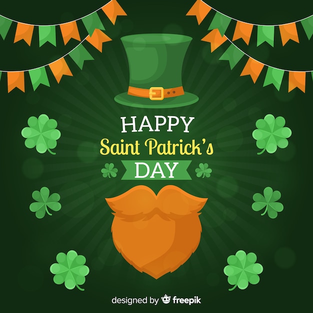 Vector gratuito fondo de san patricio