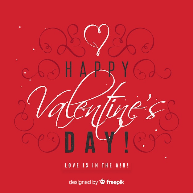 Vector gratuito fondo san valentín adornos