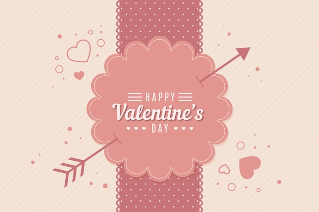 Vector gratuito fondo de san valentín