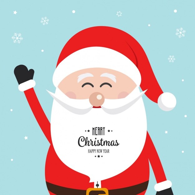 Fondo santa claus adorable