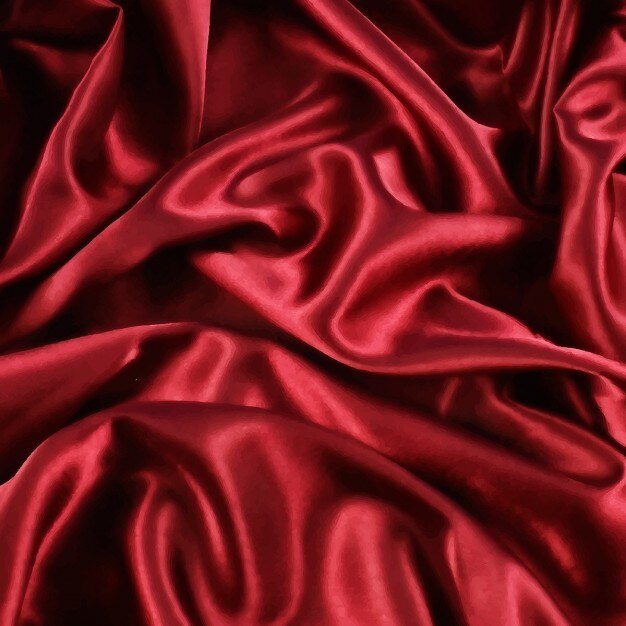 Fondo de seda roja