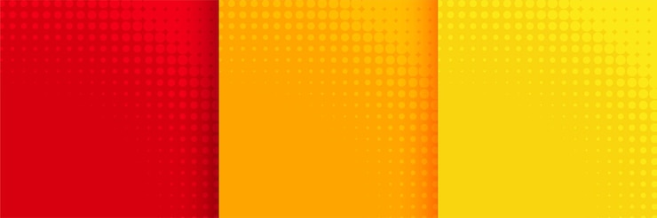 Vector gratuito fondo de semitono abstracto en color rojo naranja y amarillo