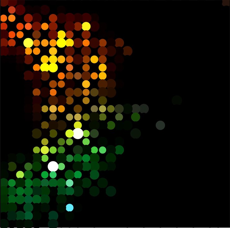 Vector gratuito fondo de semitono abstracto, ilustración vectorial.