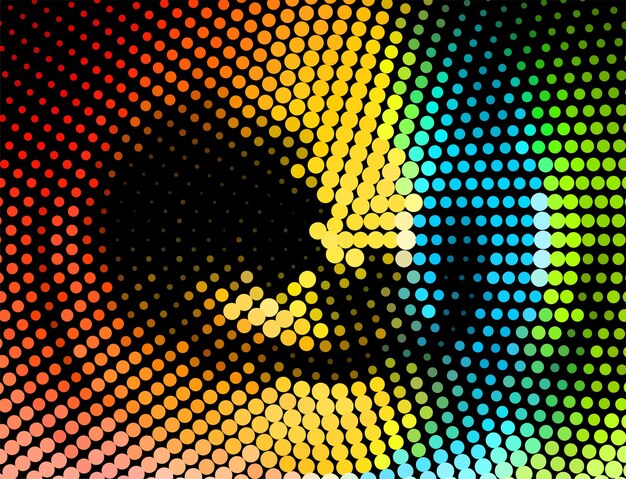 Fondo De Semitono Abstracto, Ilustración Vectorial.