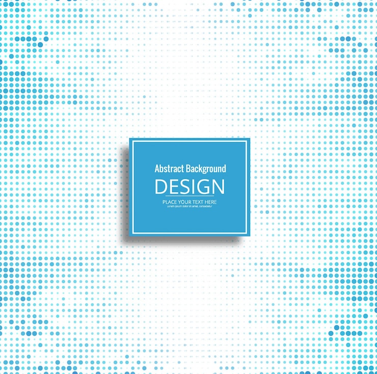 Vector gratuito fondo de semitono moderno luminoso azul