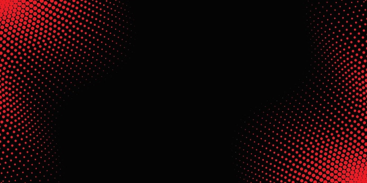Vector gratuito fondo de semitono ondulado rojo