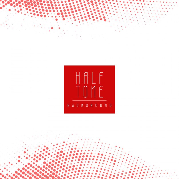 Fondo de semitono rojo moderno abstracto