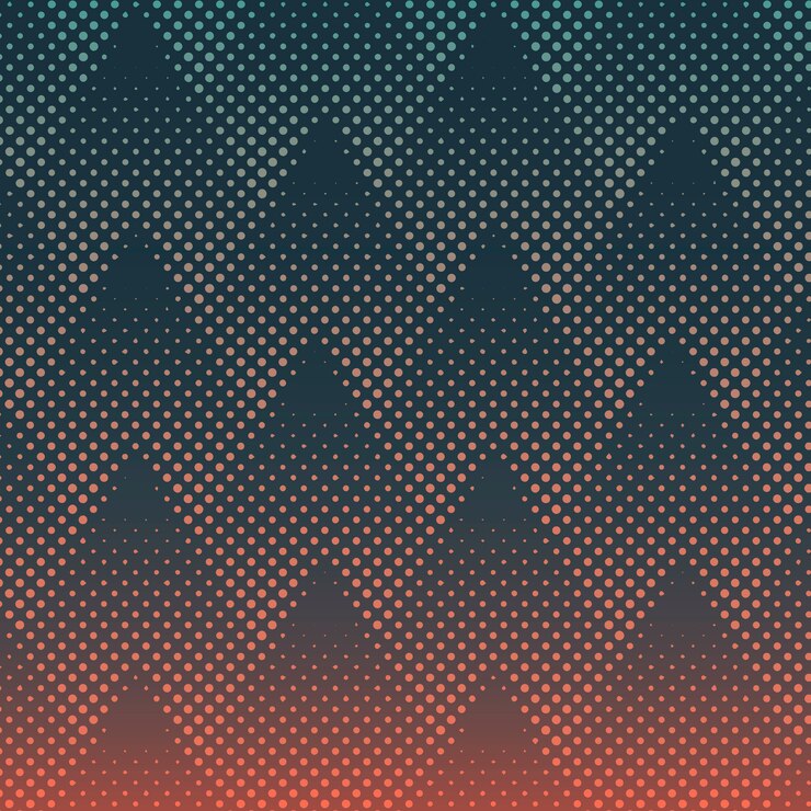 Vector gratuito fondo de semitono verde y naranja