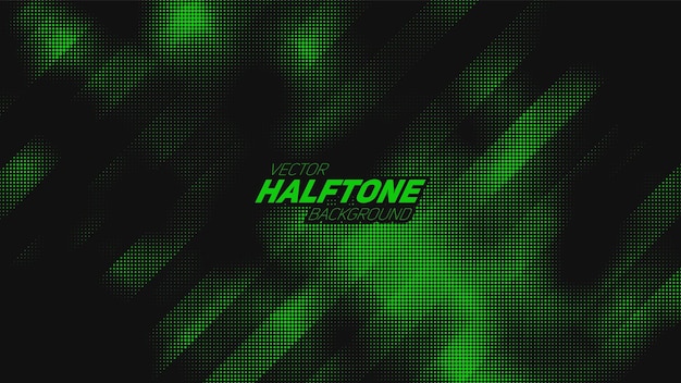 Fondo de semitono verde rasgado de vector abstracto Elemento de textura punteada raspada