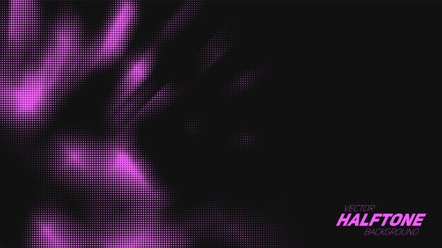 Fondo de semitono violeta rasgado de vector abstracto Elemento de textura punteada raspada