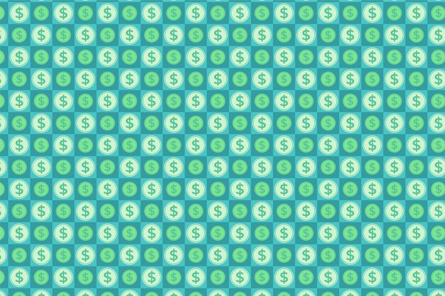 Fondo de signo de dólar