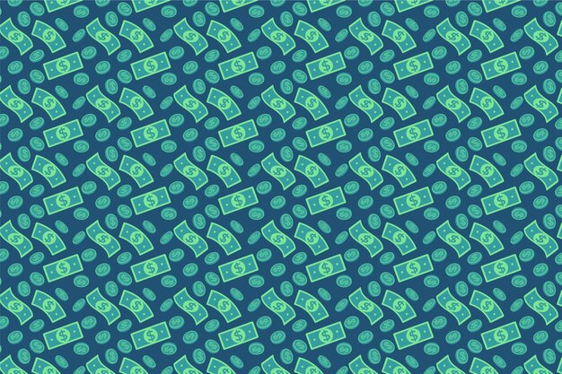 Fondo de signo de dólar