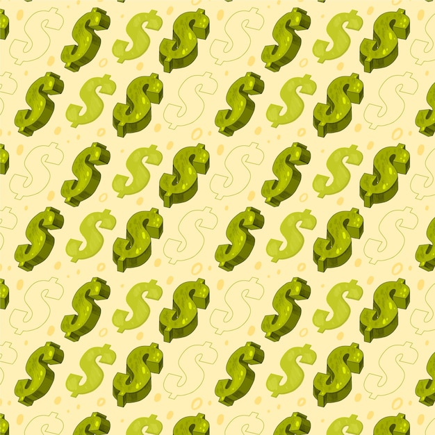 Fondo de signo de dólar