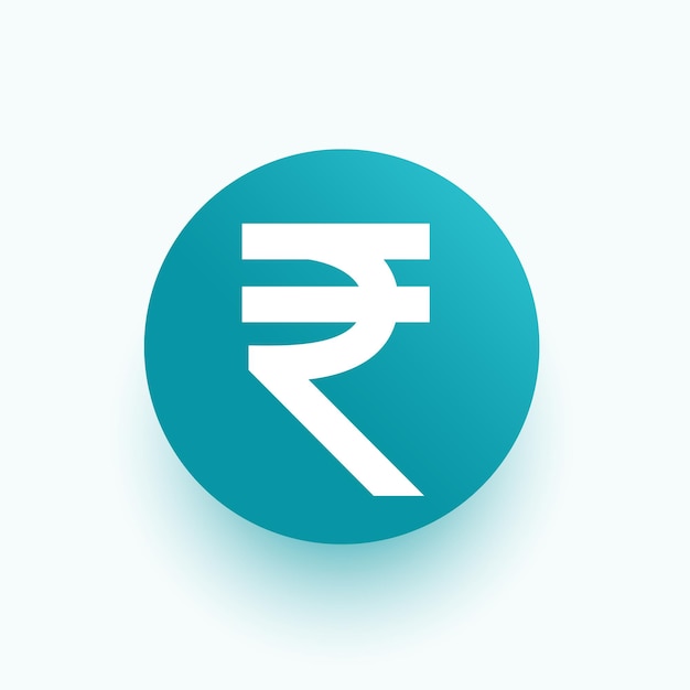 fondo del signo de la rupia india digital para el mercado minorista
