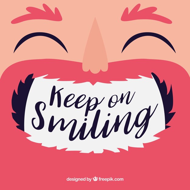 Fondo de sigue sonriendo