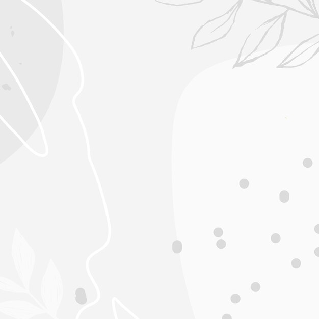 Fondo social abstracto tono blanco Memphis