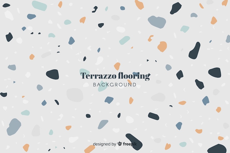 Vector gratuito fondo suelo de terrazo