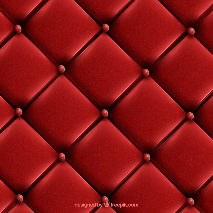 Vector gratuito fondo de tapicería roja