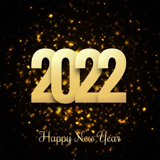 Fondo de tarjeta de celebración navideña de año nuevo 2022