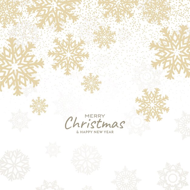 Fondo de la tarjeta de felicitación decorativa de la fiesta de Feliz Navidad