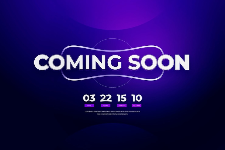 Vector gratuito fondo teaser creativo próximamente