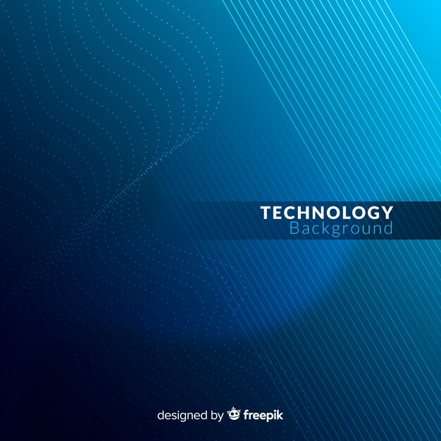 Fondo tecnología azul