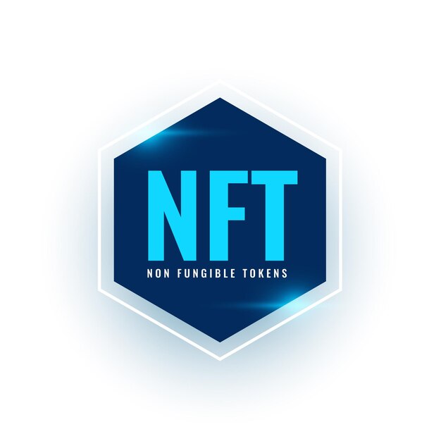 Fondo de tecnología blockchain NFT de activos digitales