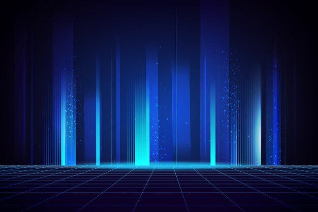 Fondo de tecnología brillante