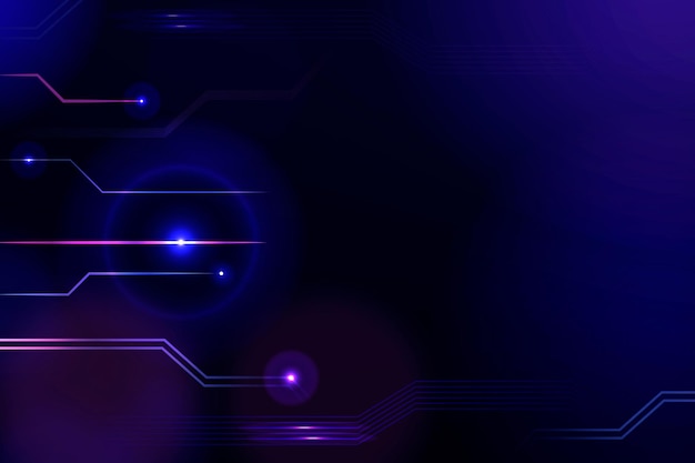 Vector gratuito fondo de tecnología de cuadrícula digital en tono morado