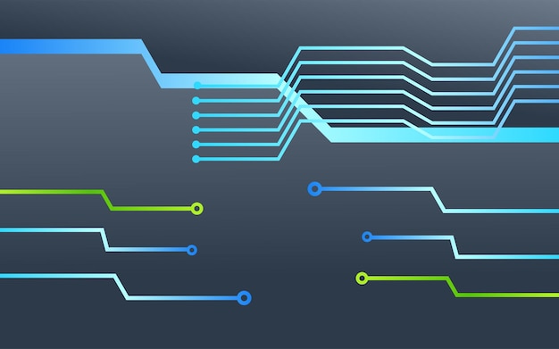 fondo de tecnología diseño moderno