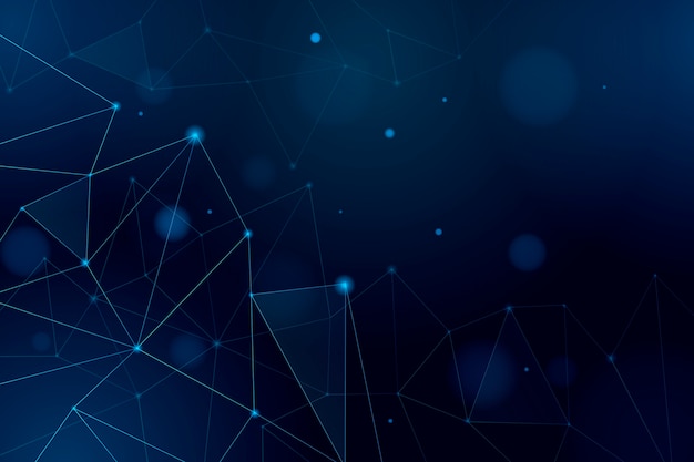 Fondo de tecnología de diseño realista